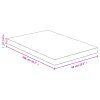 Stolní deska 60 x 100 x 4 cm bambus 3154998