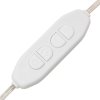 Nástěnné zrcadlo s LED osvětlením kulaté sklo 3078639