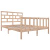 Rám postele masivní borovice 120 x 200 cm 3101343