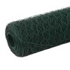 Pletivo ke kurníku ocel PVC vrstva 25 x 1,2 m zelené 143263