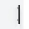 Skříň highboard bílá 69,5 x 34 x 180 cm kompozitní dřevo 3198297