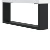 Skříň highboard bílá 69,5 x 34 x 180 cm kompozitní dřevo 3198297