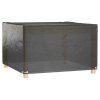 Plachty na zahradní nábytek 2 ks s 8 očky 132x132x80 cm čtverec 3155344