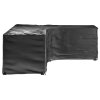 Plachty na zahradní nábytek tvar L 2 ks 18 oček 285x220x80 cm 3155378