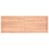 Stolní deska světle hnědá 140x50x(2-4)cm ošetřený masivní dub 3156379