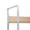 Knihovna s 5 policemi dub 60 x 27,6 x 158,5 cm kompozitní dřevo 288229
