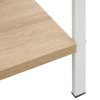 Knihovna s 5 policemi dub 60 x 27,6 x 158,5 cm kompozitní dřevo 288229