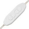 Nástěnné zrcadlo s LED osvětlením kulaté sklo 3078640