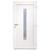 Vchodové dveře antracitové 108 x 200 cm PVC 3157092