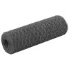 Pletivo ke kurníku ocel PVC vrstva 25 x 0,5 m šedé 143274