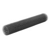 Pletivo ke kurníku ocel PVC vrstva 25 x 1 m šedé 143641