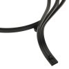 Ohniště s pohrabáčem 49 cm ocel 360059
