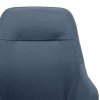 Houpací křeslo modré textil 289541