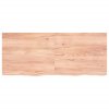 Stolní deska světle hnědá 120x50x(2-4)cm ošetřený masivní dub 3156373
