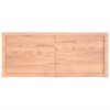 Stolní deska světle hnědá 120x50x(2-4)cm ošetřený masivní dub 3156373