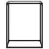Konzolový stolek transparentní 60 x 35 x 75 cm tvrzené sklo 322803