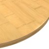 Stolní deska Ø 70 x 1,5 cm bambus 352675