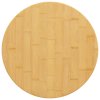 Stolní deska Ø 50 x 2,5 cm bambus 352680