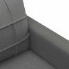 3místná pohovka tmavě šedá 180 cm textil 359100