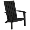 Zahradní židle Adirondack 2 ks černé polypropylen 364167