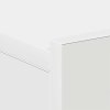 Plovoucí noční stolky 2 ks bílé 40x30x15 cm kompozitní dřevo 800307
