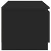 TV stolek černý 140 x 40 x 35,5 cm kompozitní dřevo 800649