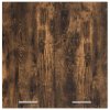 Závěsná skříňka kouřový dub 60 x 31 x 60 cm kompozitní dřevo 815111