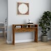 Konzolový stolek kouřový dub 105 x 30 x 80 cm kompozitní dřevo 815939