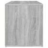 Lavice do předsíně 80 x 40 x 45 cm šedá sonoma kompozitní dřevo 816048