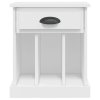 Noční stolky 2 ks bílé 43 x 36 x 50 cm 816345