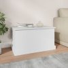 Úložný box bílý 70 x 40 x 38 cm kompozitní dřevo 816504