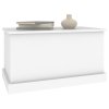 Úložný box bílý 70 x 40 x 38 cm kompozitní dřevo 816504