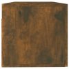 Nástěnná skříňka kouřový dub 100x36,5x35 cm kompozitní dřevo 817612