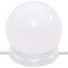 Zrcadlová skříňka s LED kouřový dub 90 x 31,5 x 62 cm 820457