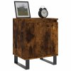 Noční stolky 2 ks kouřový dub 40 x 30 x 50 cm kompozitní dřevo 826855