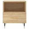 Noční stolky 2 ks dub sonoma 40 x 35 x 47,5 cm kompozitní dřevo 827395