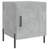 Noční stolky 2 ks betonově šedé 40x40x50 cm kompozitní dřevo 827589