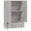 Skříň highboard šedá sonoma 69,5 x 31 x 115 cm kompozitní dřevo 828218