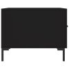 Konferenční stolky 2 ks černé 50 x 50 x 40 cm kompozitní dřevo 829399