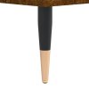 Botník kouřový dub 60 x 35 x 105 cm kompozitní dřevo 829593