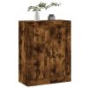 Nástěnná skříňka kouřový dub 69,5 x 34 x 90 cm kompozitní dřevo 830401