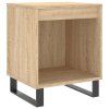 Noční stolky 2 ks dub sonoma 40 x 35 x 50 cm kompozitní dřevo 830739