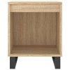 Noční stolky 2 ks dub sonoma 40 x 35 x 50 cm kompozitní dřevo 830739