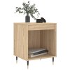 Noční stolky 2 ks dub sonoma 40 x 35 x 50 cm kompozitní dřevo 830707