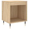 Noční stolky 2 ks dub sonoma 40 x 35 x 50 cm kompozitní dřevo 830707