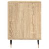 Noční stolky 2 ks dub sonoma 40 x 35 x 50 cm kompozitní dřevo 830707