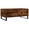 Konferenční stolek kouřový dub 90x50x36,5 cm kompozitní dřevo 830817