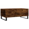 Konferenční stolek kouřový dub 90x50x36,5 cm kompozitní dřevo 830817