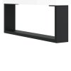 Konferenční stolky 2 ks lesklé bílé 50x46x35cm kompozitní dřevo 830881