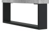 Botník betonově šedý 102x36x60 cm kompozitní dřevo 831424